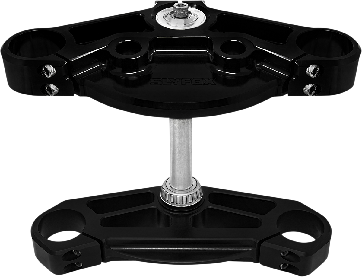 SLYFOX-49mm Triple Tree Set / '99-'13 Bagger-Triple Tree-MetalCore Harley Supply