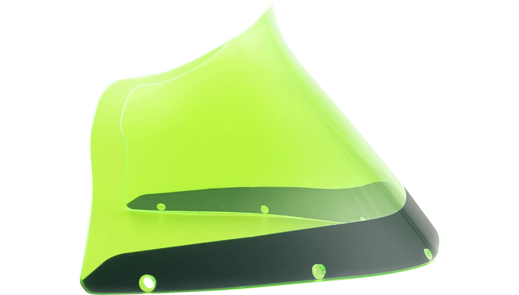KLOCK WERKS-9" Ice Kolored Flare Windshield / FXRP-Windshields-MetalCore Harley Supply