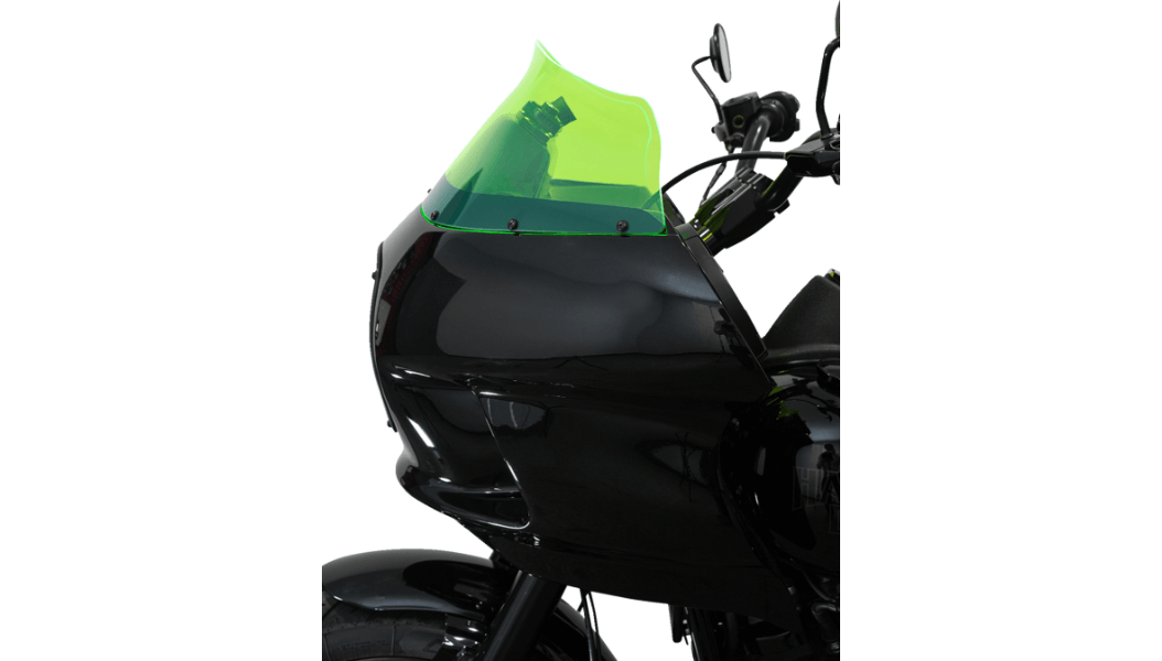 KLOCK WERKS-9" Ice Kolored Flare Windshield / FXRP-Windshields-MetalCore Harley Supply