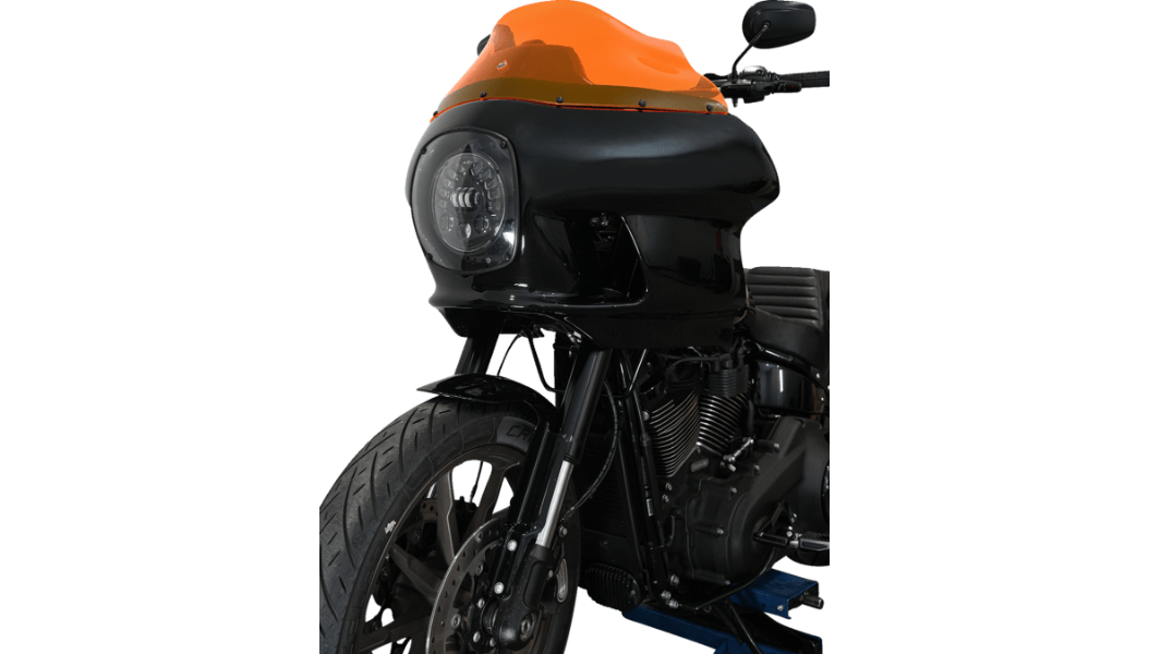 KLOCK WERKS-9" Ice Kolored Flare Windshield / FXRP-Windshields-MetalCore Harley Supply