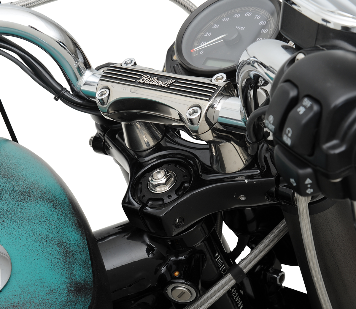 BILTWELL-2" Thunder Handlebar Riser-Risers-MetalCore Harley Supply