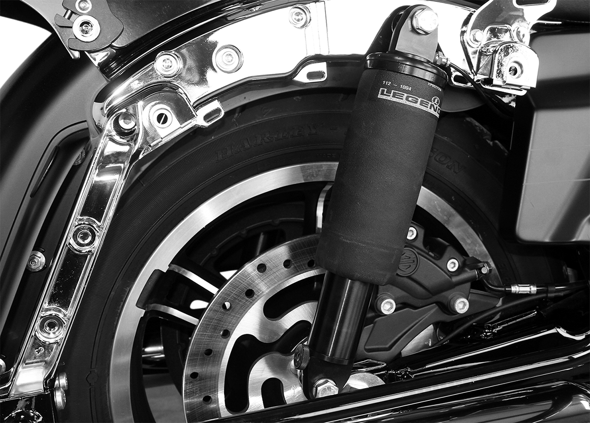 LEGEND SUSPENSION-Air-A Adjustable FL Air Suspension / '15-'21 FLTRX / U / K-Shocks - Air Ride-MetalCore Harley Supply