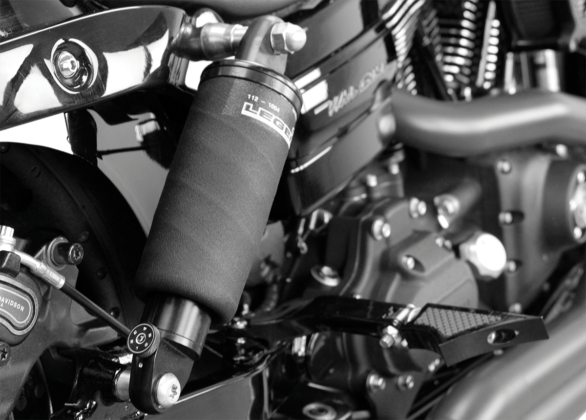 LEGEND SUSPENSION-Air-A Adjustable Air Suspension / '06-'17 Dyna-Shocks - Air Ride-MetalCore Harley Supply