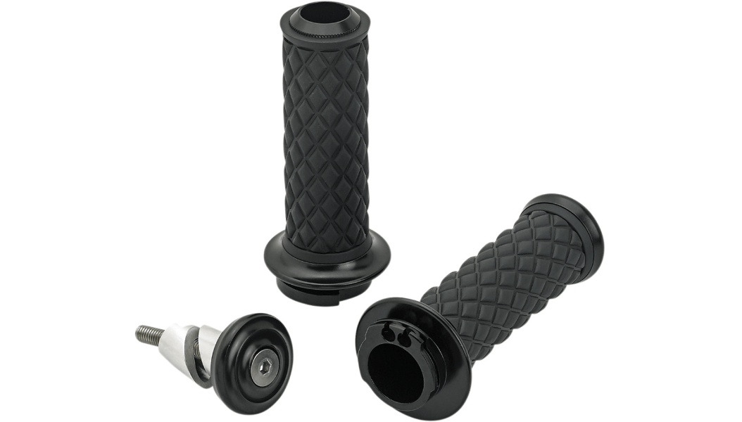 BILTWELL-Alumicore Grips 1" / Cable-Grips-MetalCore Harley Supply