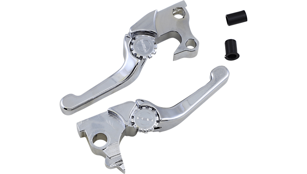 PSR-Anthem Shorty Lever Sets / '96-'22 Sportster-Levers-MetalCore Harley Supply