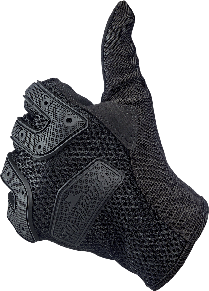 BILTWELL-Anza Gloves / Red Black-Gloves-MetalCore Harley Supply