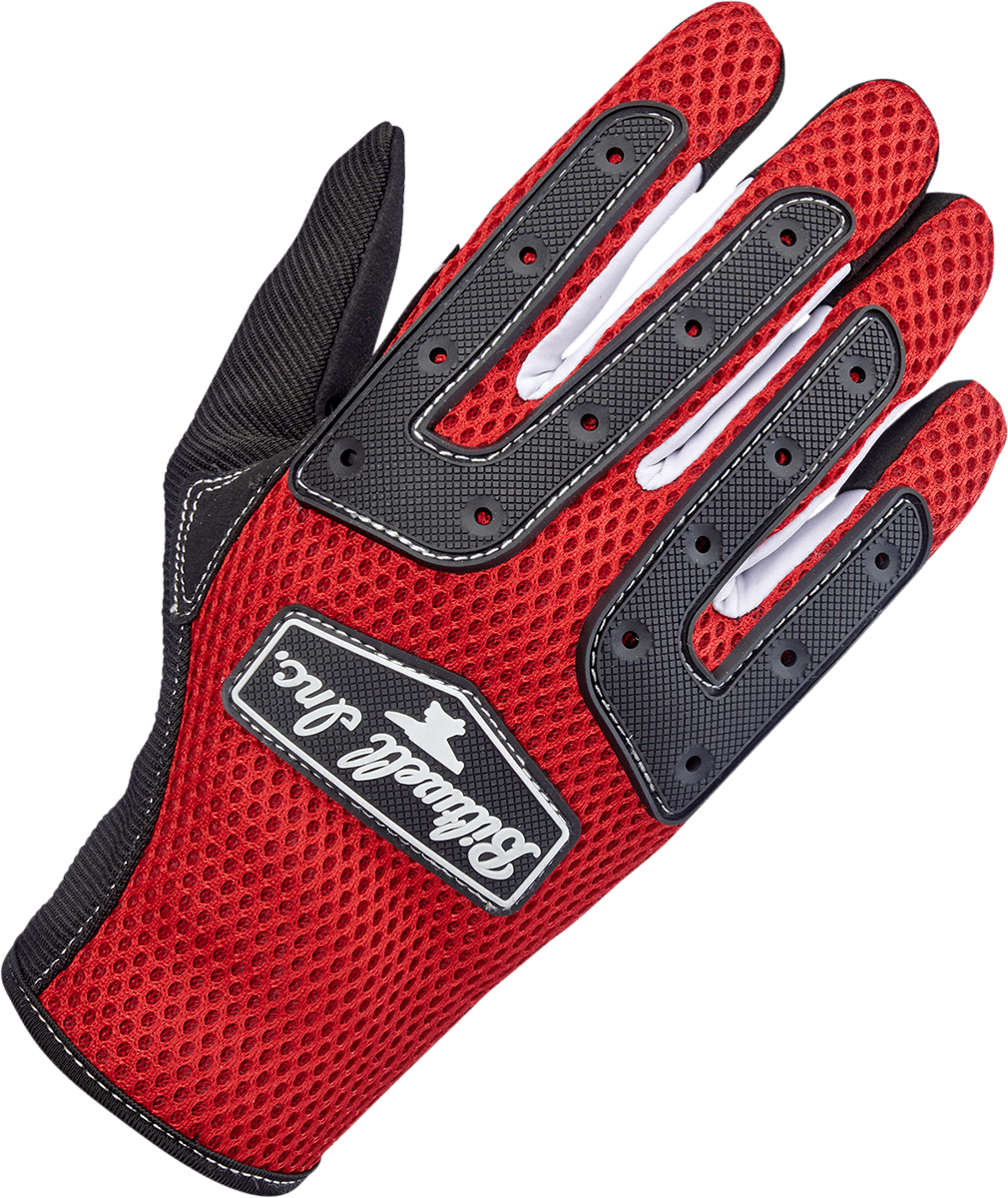 BILTWELL-Anza Gloves / White Black-Gloves-MetalCore Harley Supply