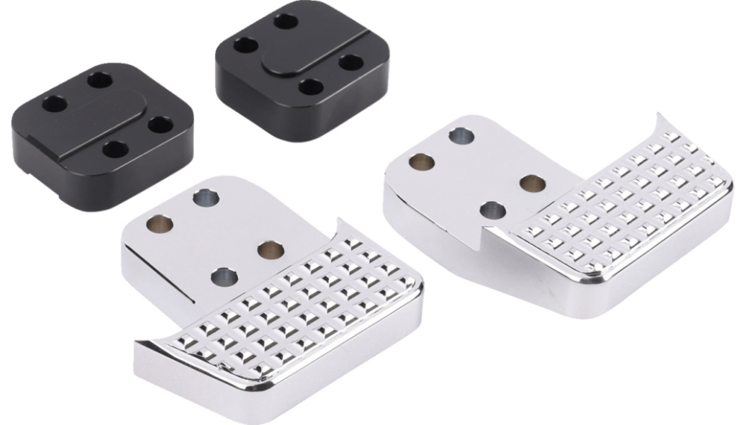THRASHIN SUPPLY CO.-Apex Floorboards Tail Extensions With Lift Kit-Floorboards-MetalCore Harley Supply