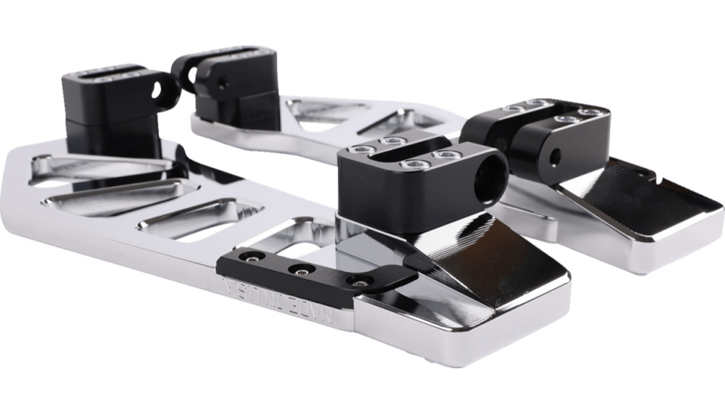 THRASHIN SUPPLY CO.-Apex Floorboards Tail Extensions With Lift Kit-Floorboards-MetalCore Harley Supply