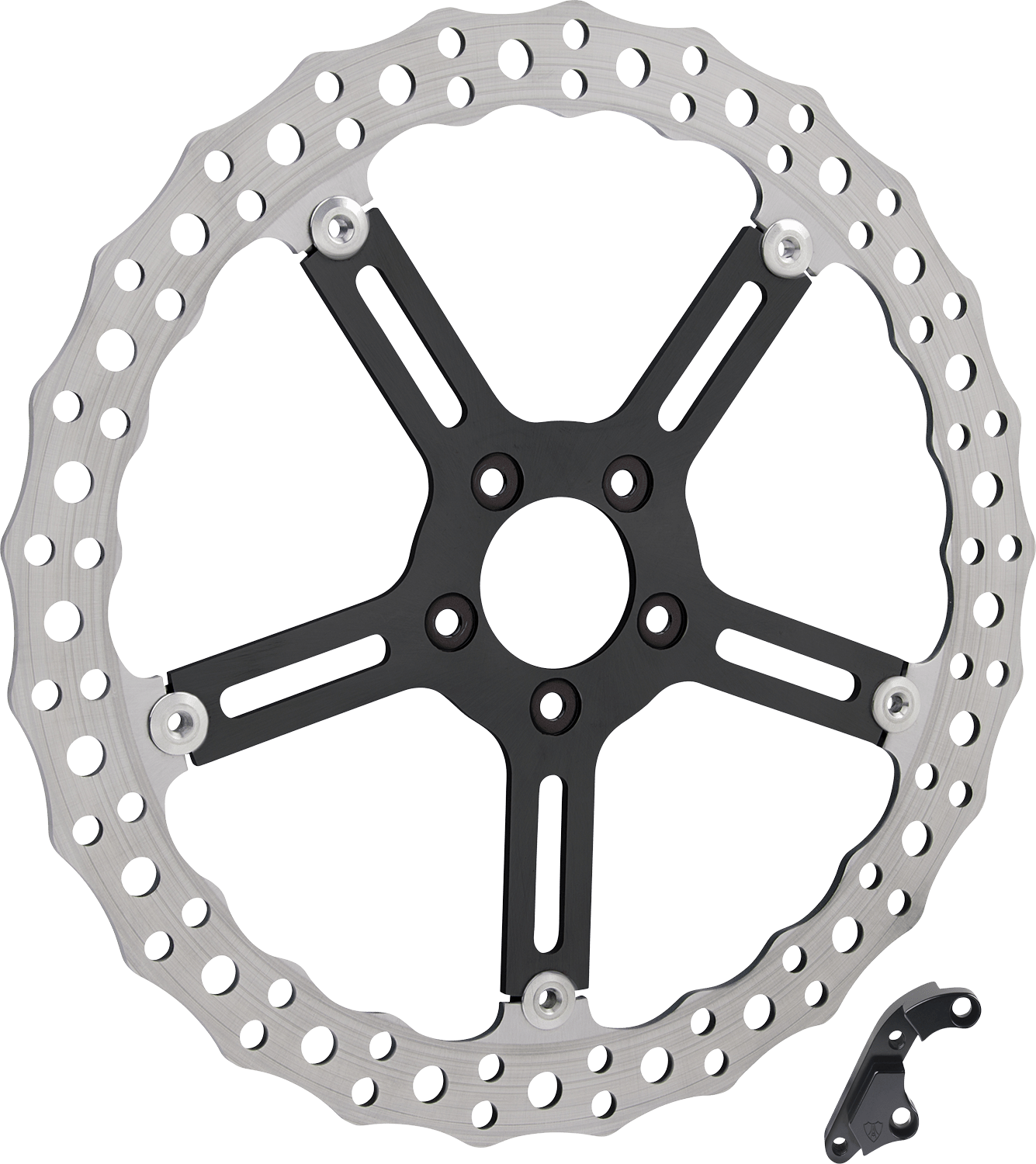 ARLEN NESS-15" Big Brake Jagged Floating Rotor Kit / '18-'23 M8 Softail-Rotors-MetalCore Harley Supply