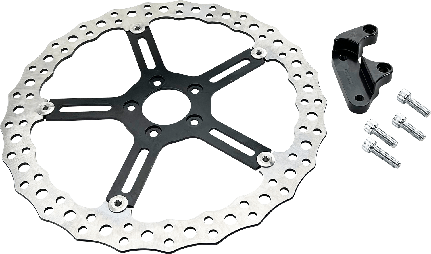 ARLEN NESS-15" Big Brake Jagged Floating Rotor Kit / '18-'23 M8 Softail-Rotors-MetalCore Harley Supply