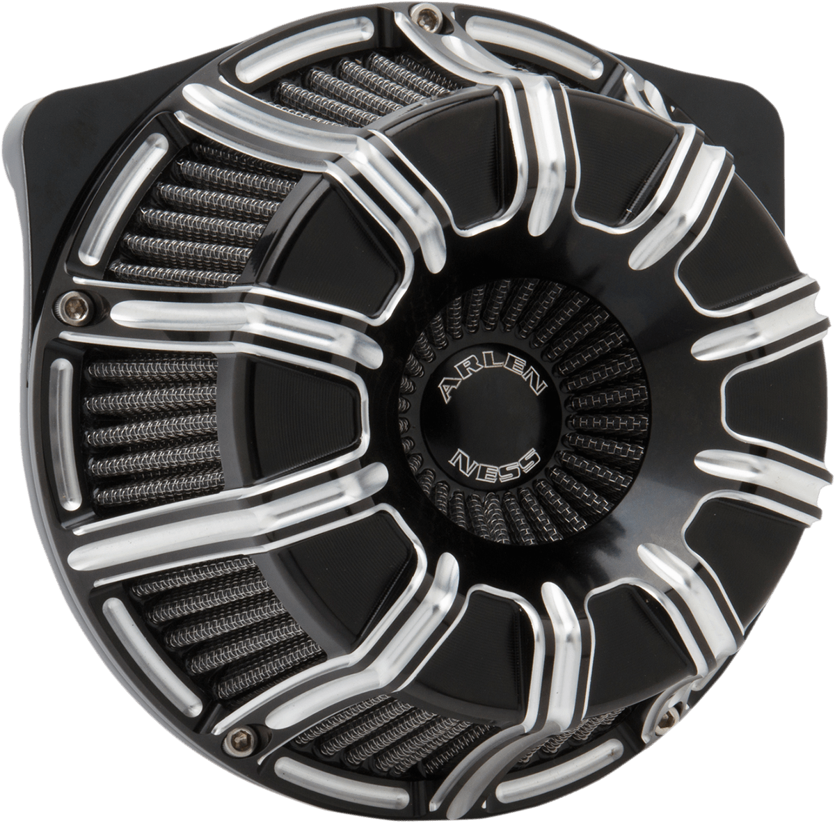 ARLEN NESS-Inverted 10 Gauge Series Air Cleaner Kits / Twin Cam & XL-Air Filter-MetalCore Harley Supply