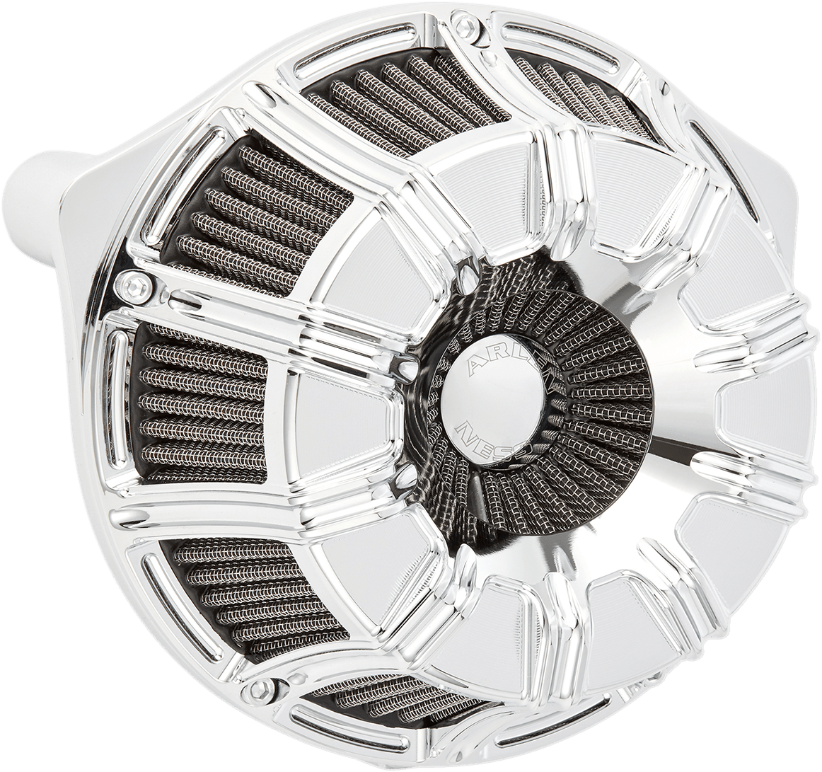 ARLEN NESS-Inverted 10 Gauge Series Air Cleaner Kits / Twin Cam & XL-Air Filter-MetalCore Harley Supply