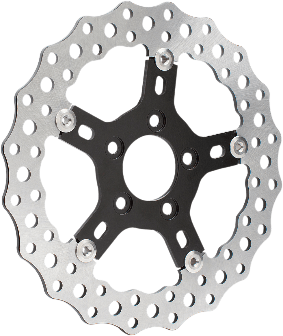 ARLEN NESS-Jagged Floating Rotors / 11.5" & 11.8" '00-'23 Big Twin, '00-'13 XL-Rotors-MetalCore Harley Supply