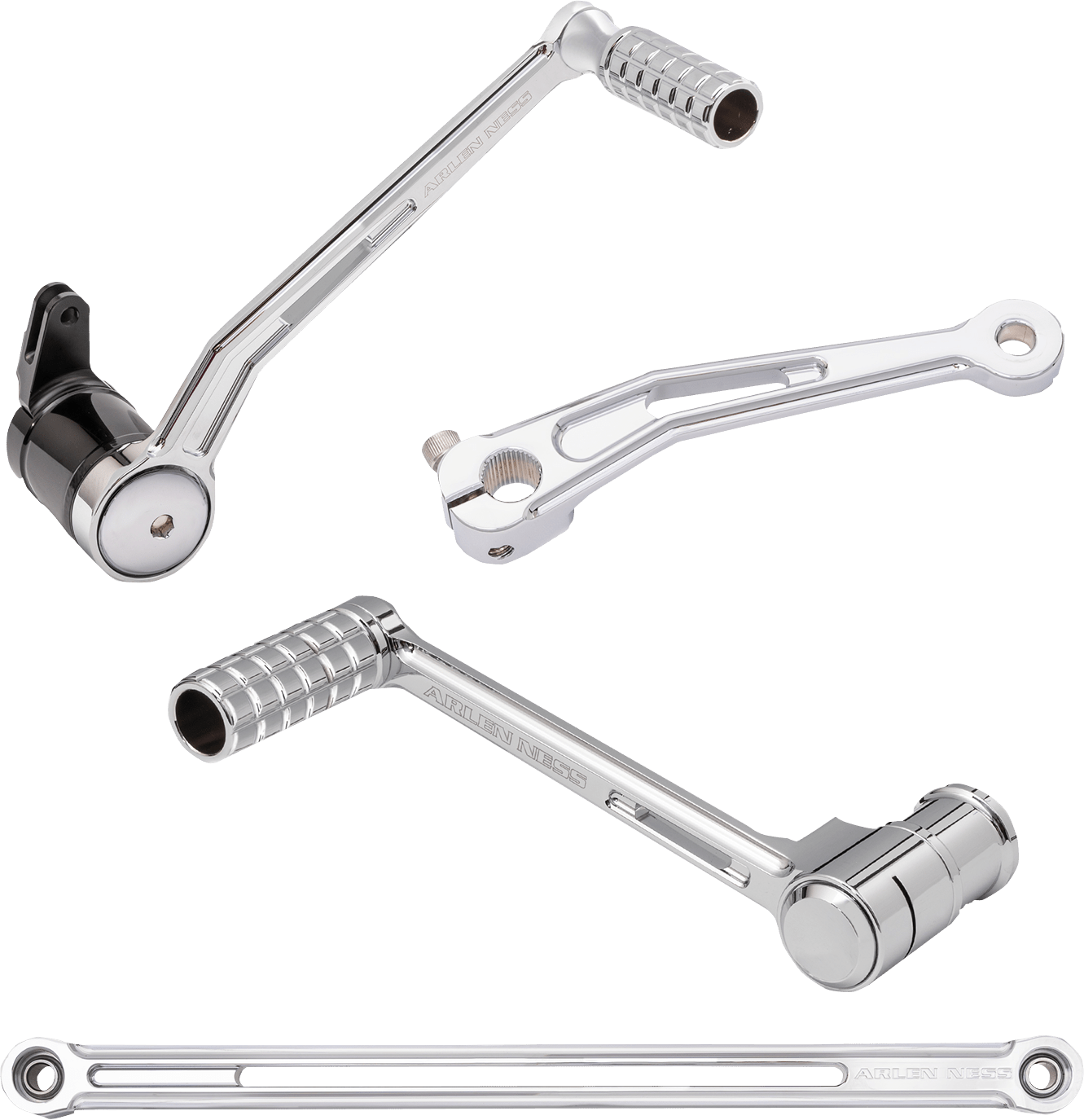 ARLEN NESS-SpeedLiner Foot Control Kits - '14-'22 Bagger-Brake / Shifter Arms-MetalCore Harley Supply