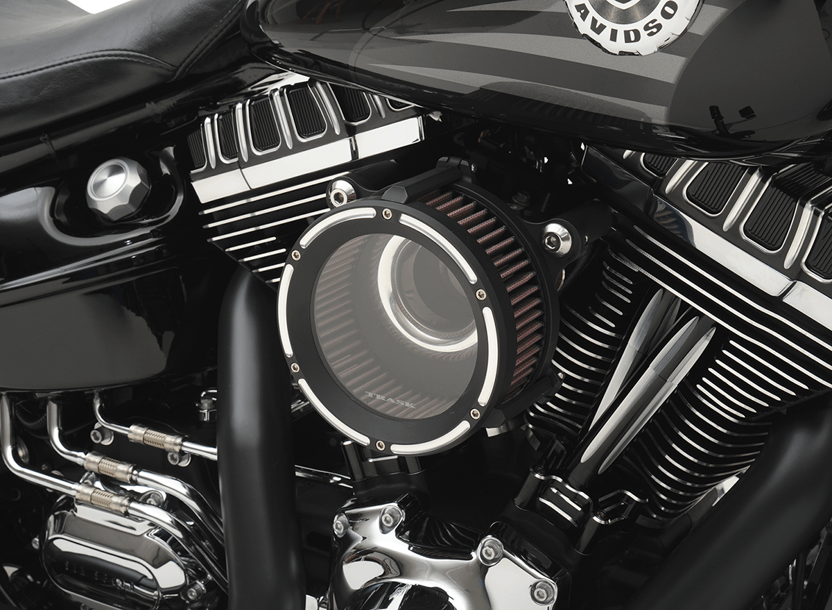 TRASK-Assault Air Cleaners / Twin Cam Bagger-Air Filter-MetalCore Harley Supply