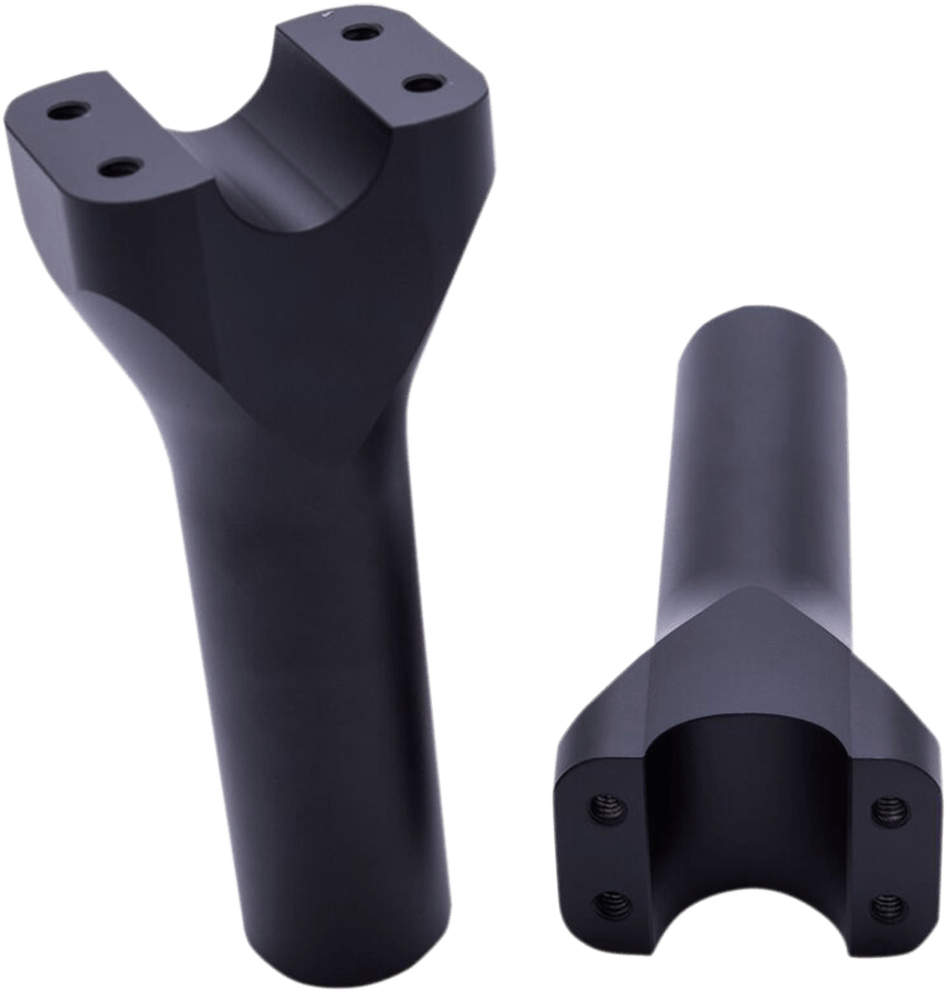 TRASK-Assault Handlebar Risers - 1 1/4"-Risers-MetalCore Harley Supply