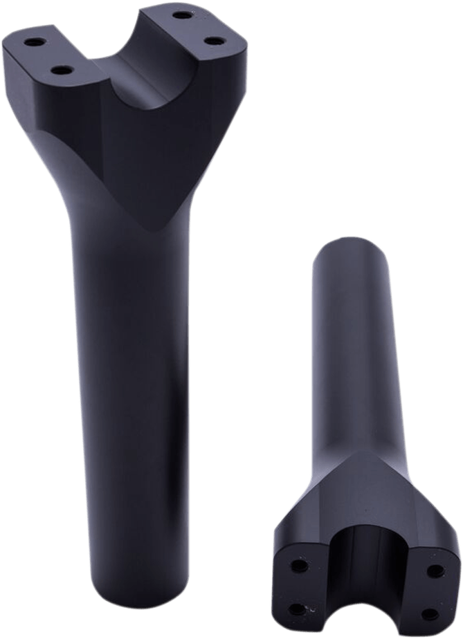 TRASK-Assault Handlebar Risers - 1 1/4"-Risers-MetalCore Harley Supply