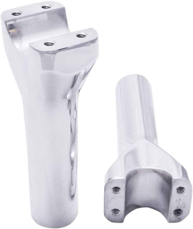 TRASK-Assault Handlebar Risers - 1 1/4"-Risers-MetalCore Harley Supply