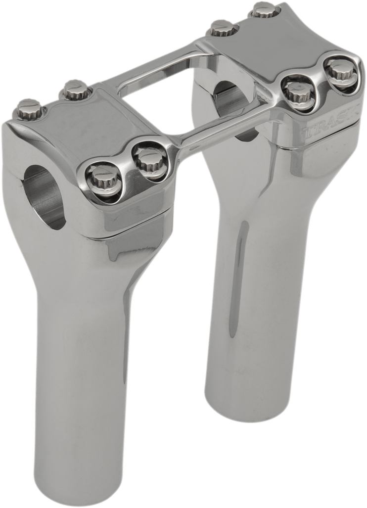 TRASK-Assault Handlebar Risers - 1 1/4"-Risers-MetalCore Harley Supply