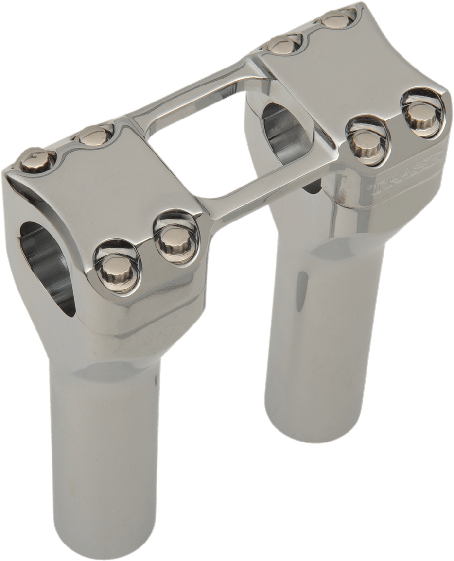 TRASK-Assault Handlebar Risers - 1 1/4"-Risers-MetalCore Harley Supply