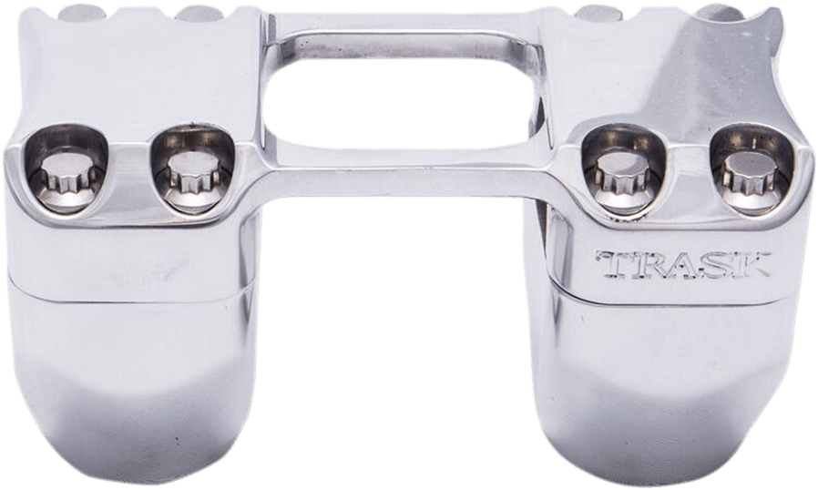 TRASK-Assault Handlebar Risers - 1 1/4"-Risers-MetalCore Harley Supply