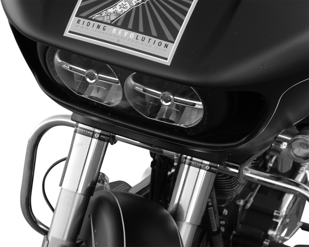 LEGEND SUSPENSION-AXEO23 Front Suspensions System / '14-'16 FLH w/ 23"-Fork Cartridges-MetalCore Harley Supply