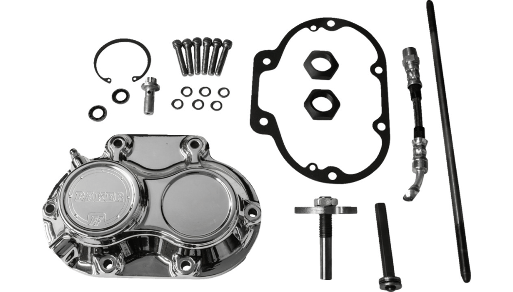 BAKER DRIVETRAIN-Function Formed Transmission Side Cover / '17-'23 M8-Transmission Cover-MetalCore Harley Supply