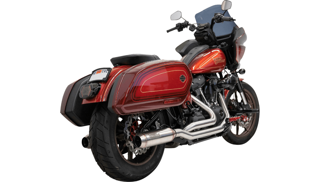 BASSANI-True Dual Performance Exhaust System / M8 Softail-Exhaust - Dual-MetalCore Harley Supply