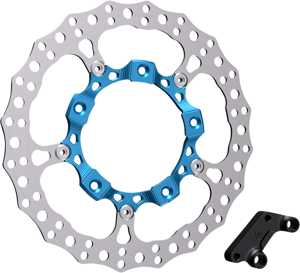 ARLEN NESS-Big Brake 14" Full Floating Brake Rotor Kits / '14-'22 Bagger-Rotors-MetalCore Harley Supply