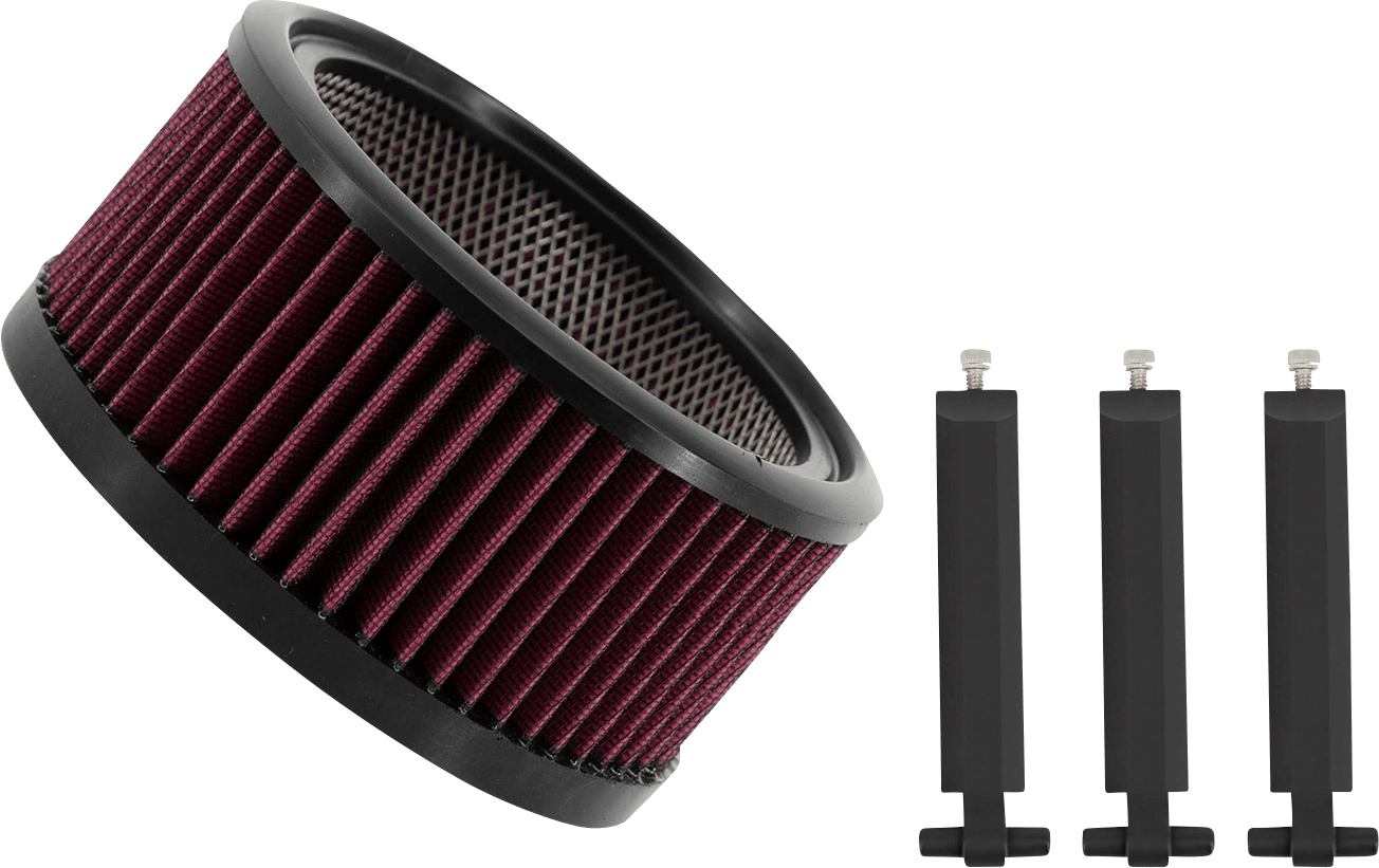 TRASK-Big Power Filter Kit - Replacement-Air Filter-MetalCore Harley Supply