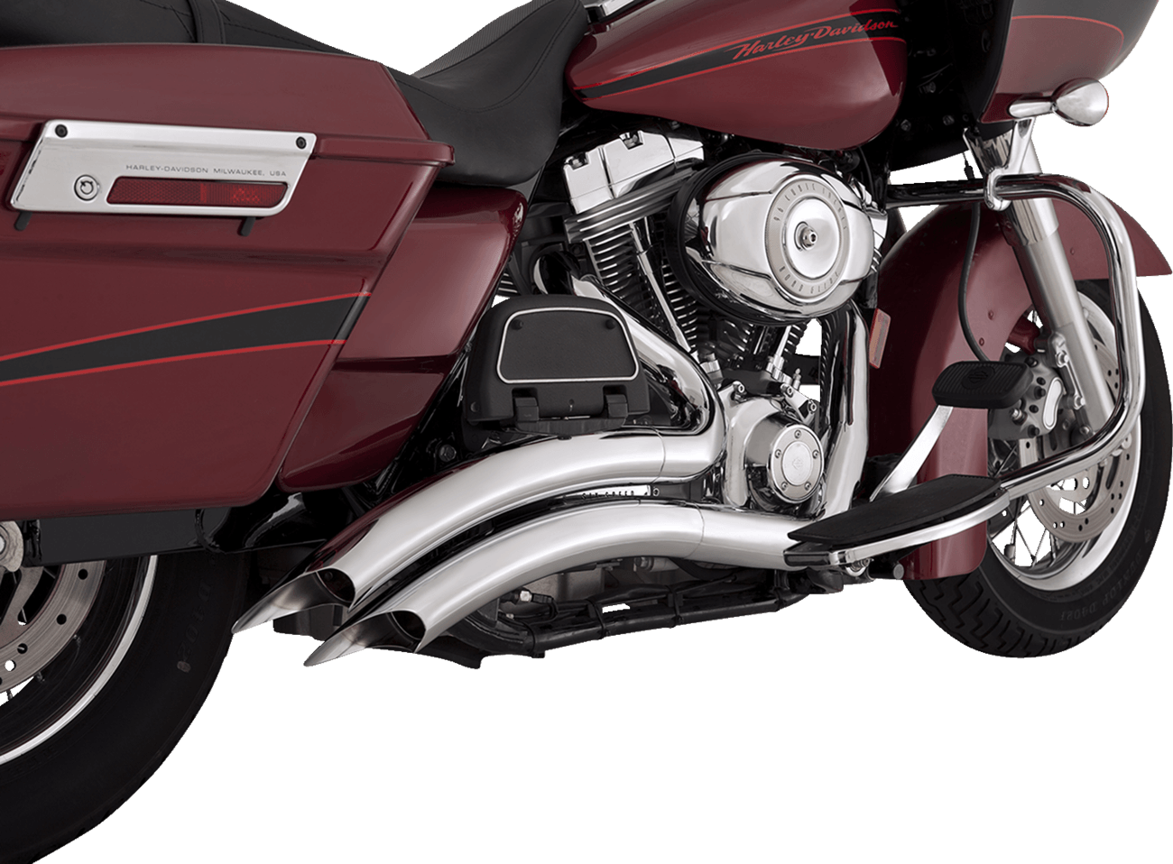 VANCE & HINES-Big Radius Exhaust System / '07-'16 Bagger-Exhaust - Dual-MetalCore Harley Supply