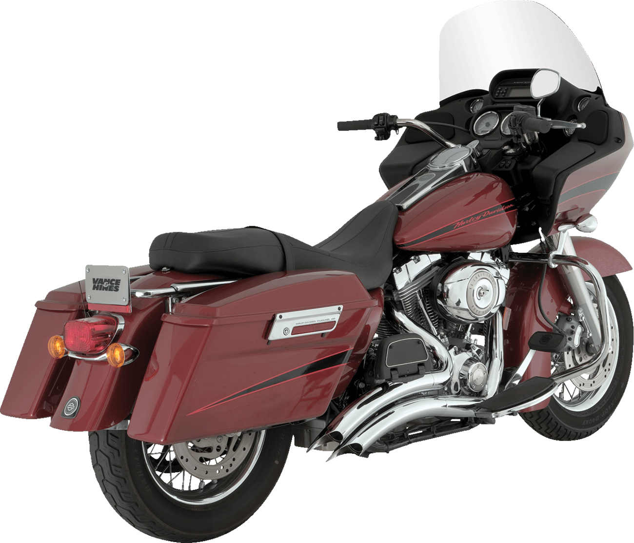 VANCE & HINES-Big Radius Exhaust System / '07-'16 Bagger-Exhaust - Dual-MetalCore Harley Supply