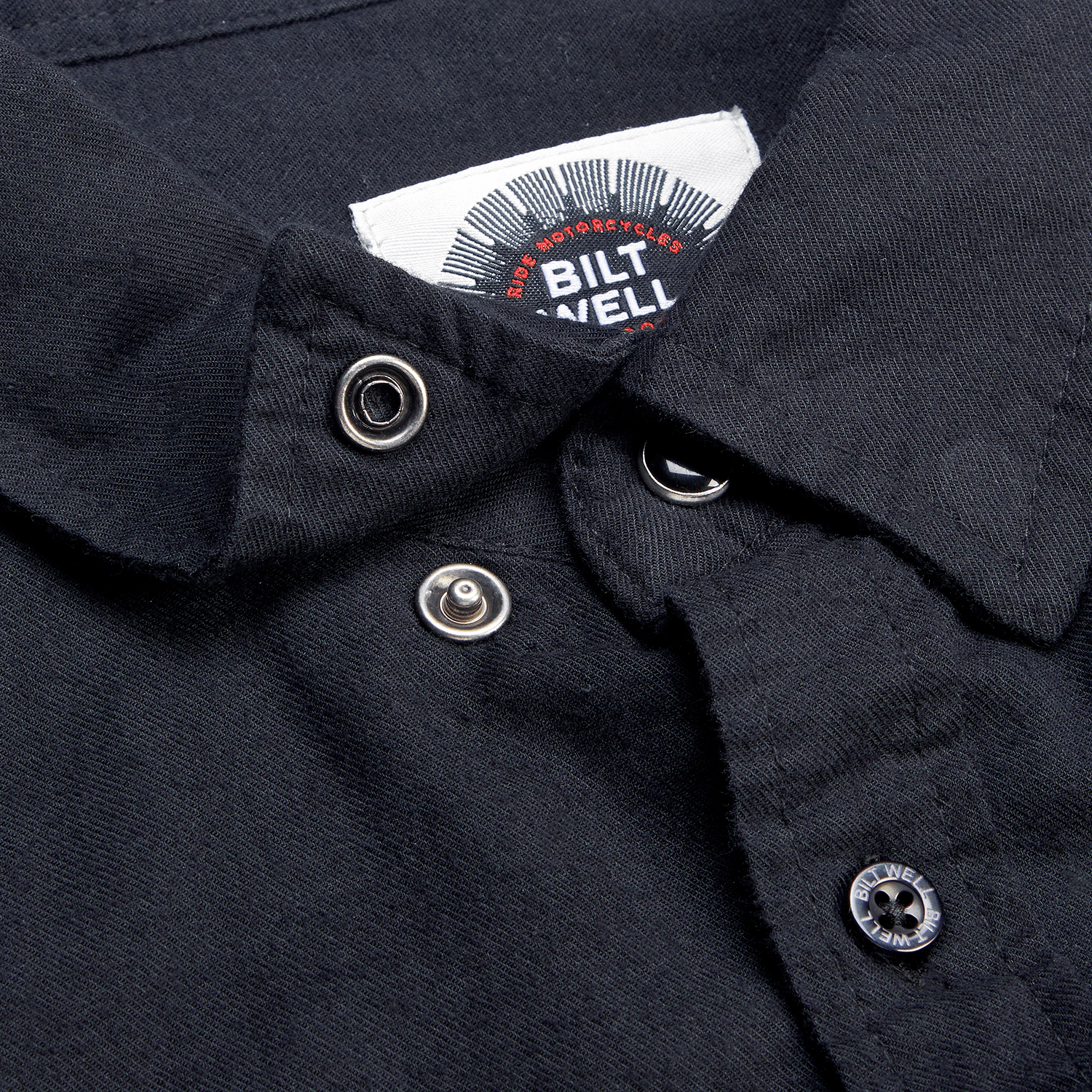 BILTWELL-Blackout Lightweight Flannel-Flannel-MetalCore Harley Supply