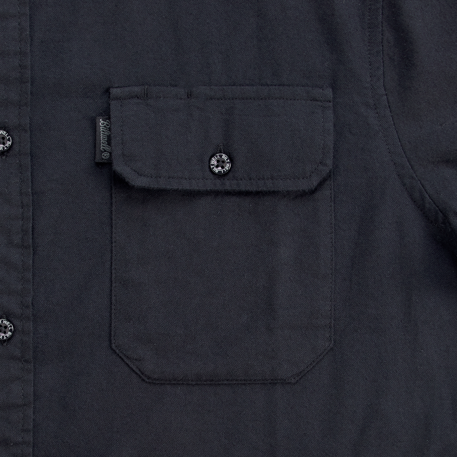 BILTWELL-Blackout Lightweight Flannel-Flannel-MetalCore Harley Supply