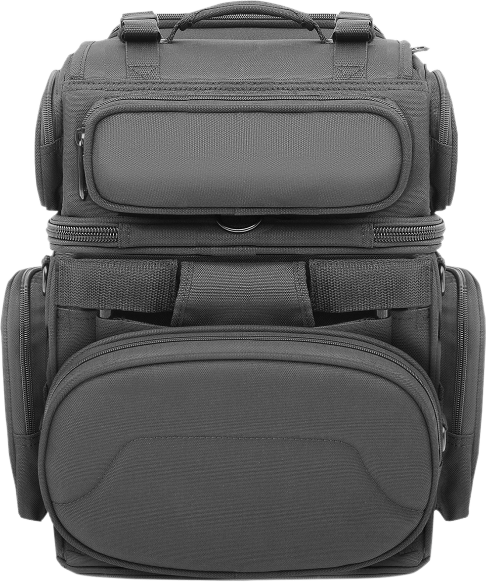SADDLEMEN-BR1800 Tactical Sissy Bar Bag-Sissy Bar Bag-MetalCore Harley Supply