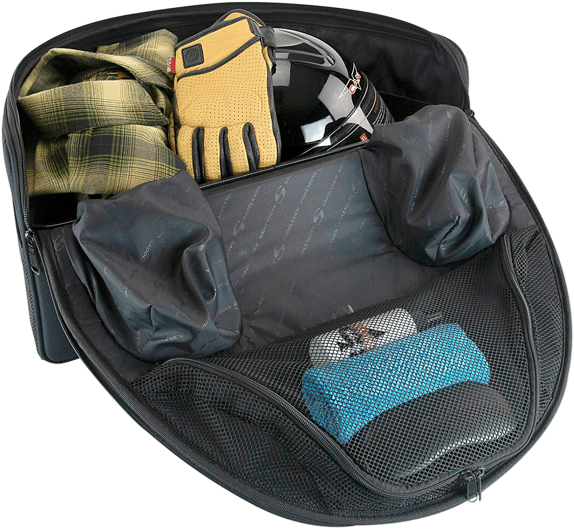 SADDLEMEN-BR2200 Tactical Backrest Bag-Backrest Bag-MetalCore Harley Supply