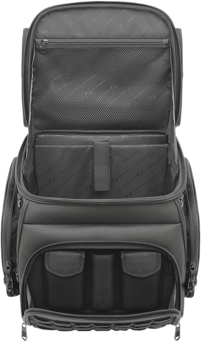 SADDLEMEN-BR3400 Tactical Sissy Bar Bag-Sissy Bar Bag-MetalCore Harley Supply