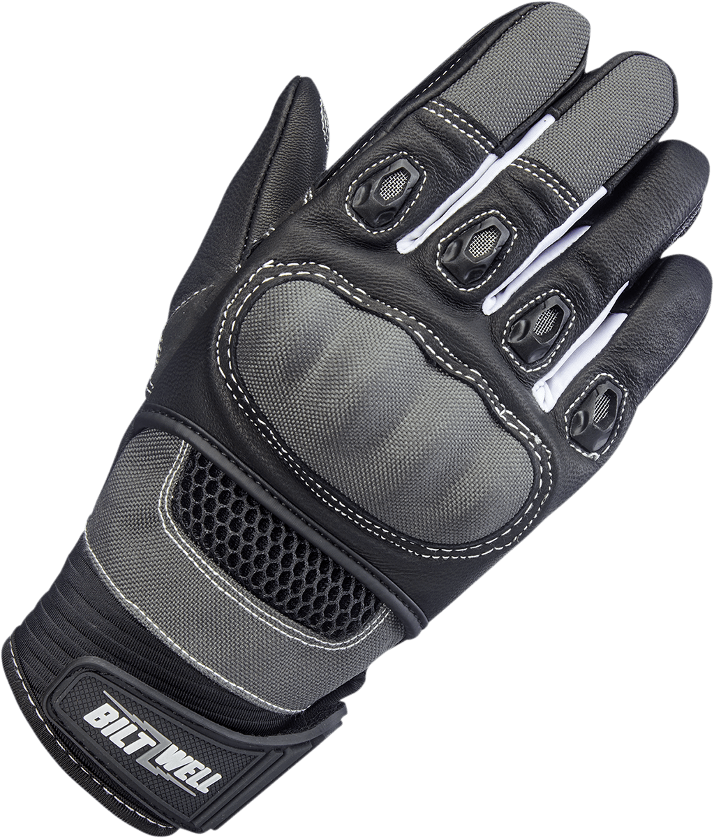 BILTWELL-Bridgeport Gloves / Chocolate Black-Gloves-MetalCore Harley Supply