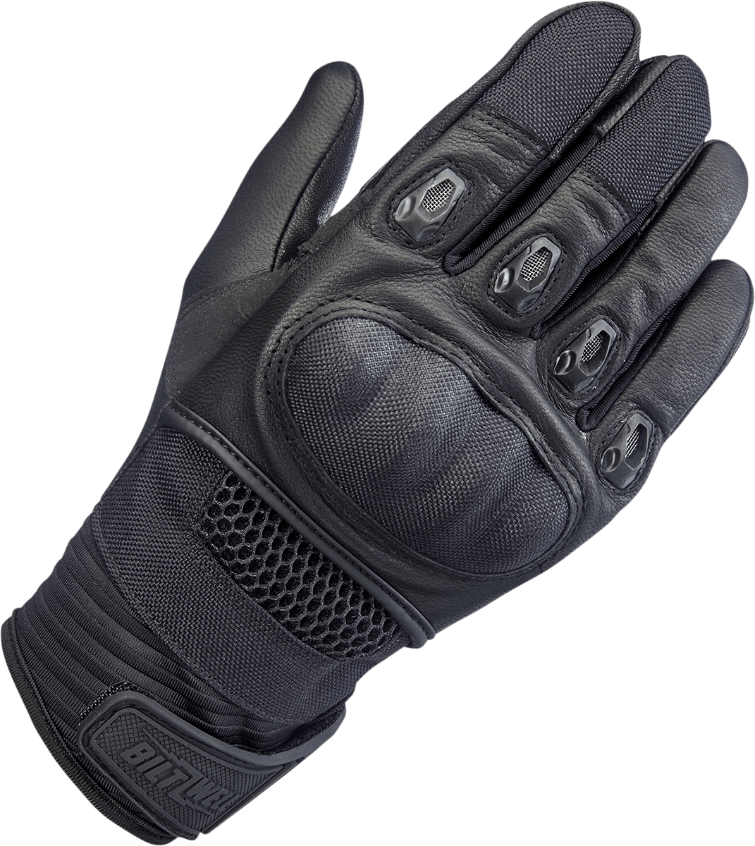 BILTWELL-Bridgeport Gloves / Red Black-Gloves-MetalCore Harley Supply