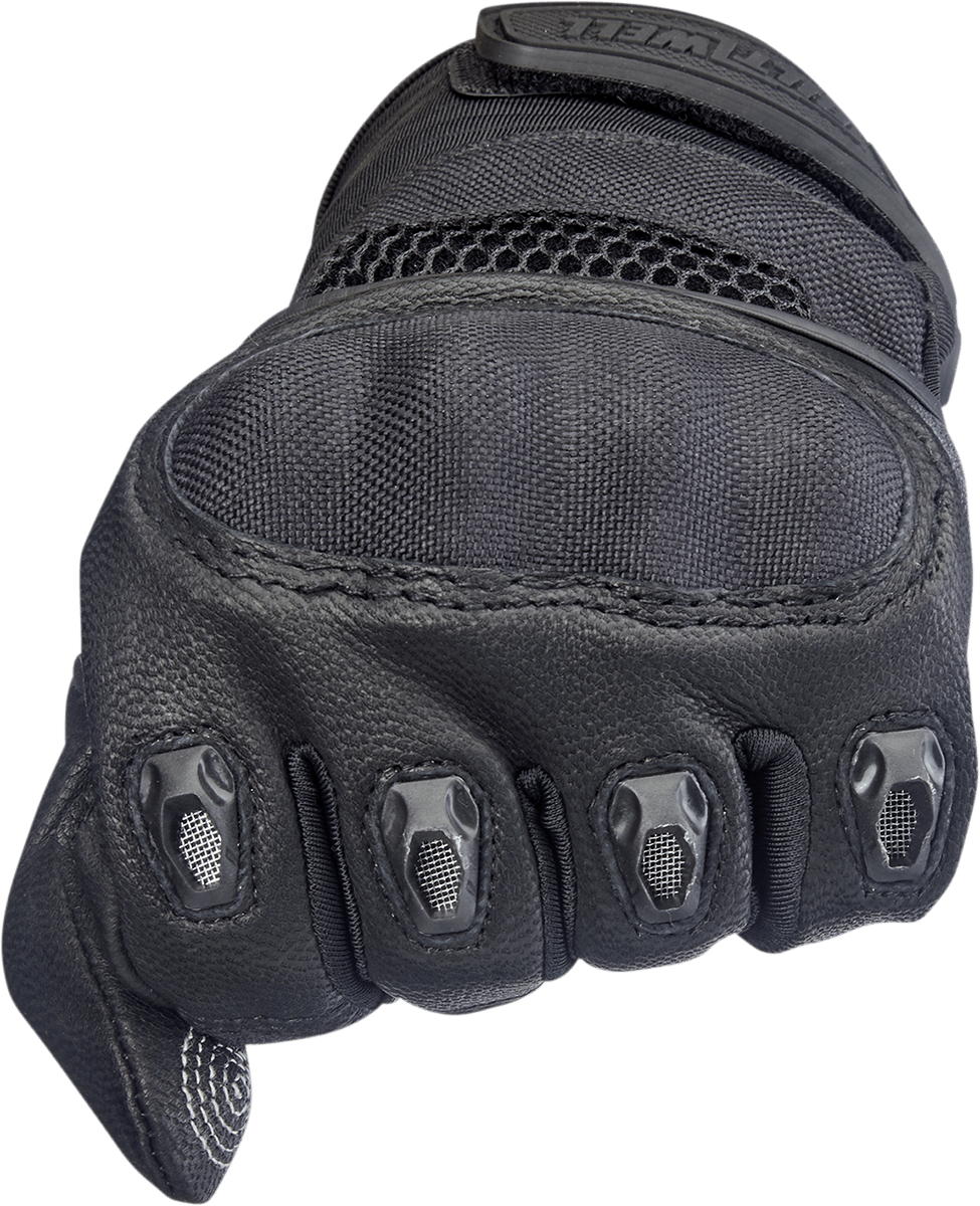 BILTWELL-Bridgeport Gloves / Red Black-Gloves-MetalCore Harley Supply