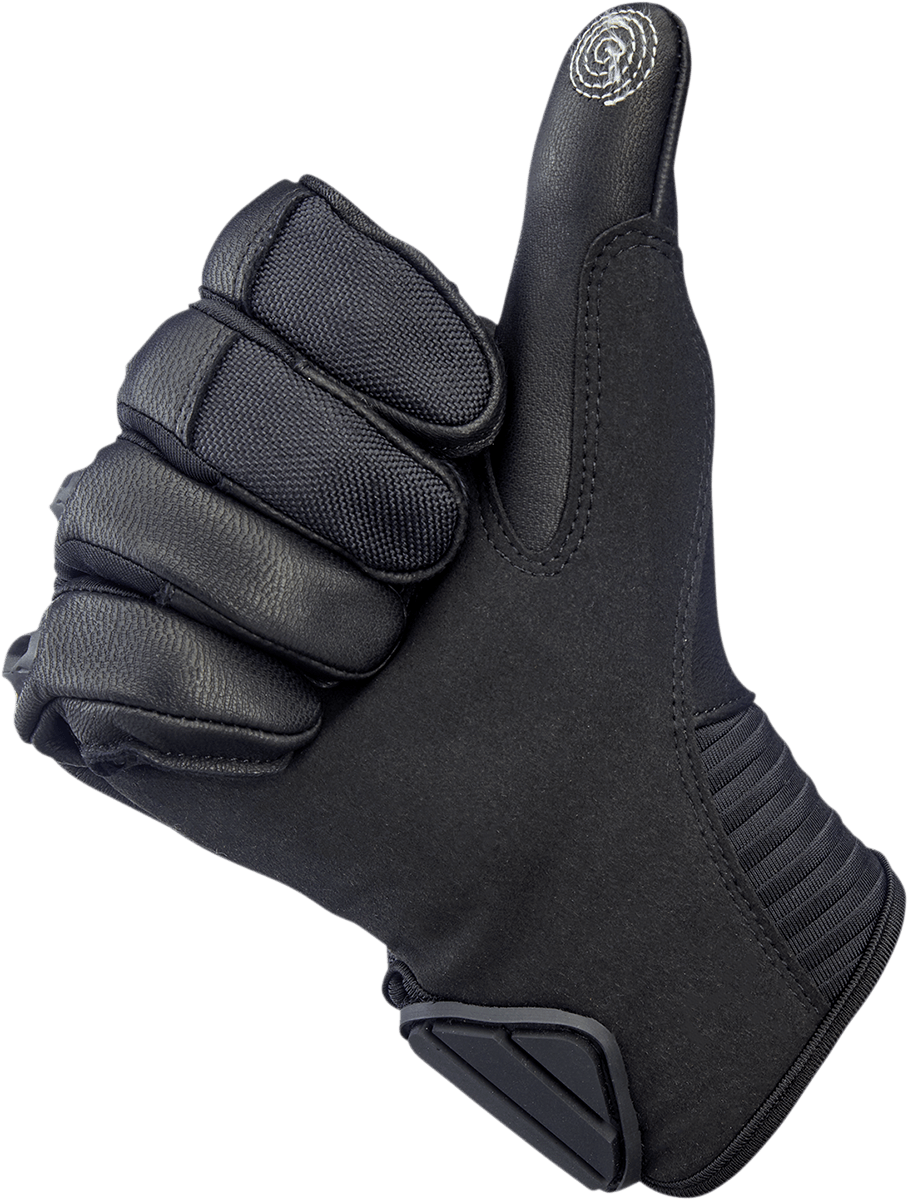 BILTWELL-Bridgeport Gloves / Tan Black-Gloves-MetalCore Harley Supply