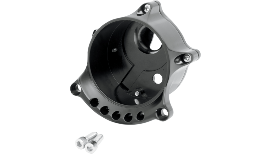 ROLAND SANDS DESIGN-Cafe Gauge Headlight Relocator / 39mm Trees-Gauge Mount-MetalCore Harley Supply