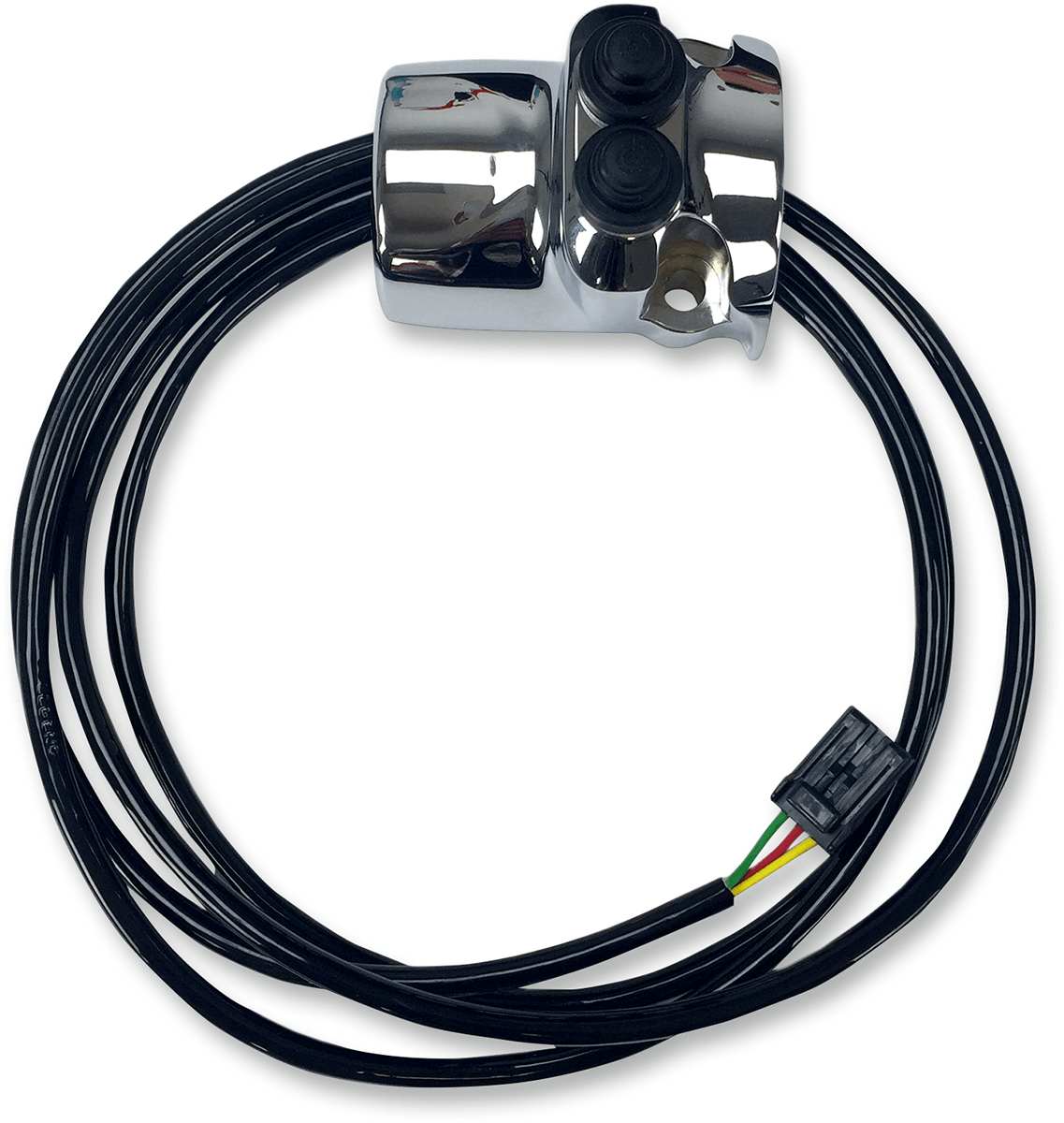 LEGEND SUSPENSION-Chrome Legend Handlebar Mounted Control-Air Shocks Controls-MetalCore Harley Supply