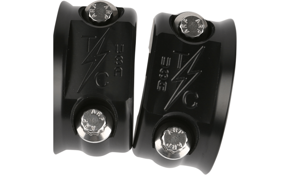 THRASHIN SUPPLY CO.-Clutch & Brake Perch Clamps / '82-'20 Big Twin-Handlebar Clamps-MetalCore Harley Supply