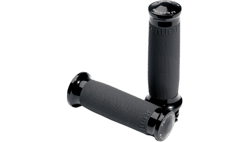 PERFORMANCE MACHINE-Contour Renthal Grips / Cable Throttle-Grips-MetalCore Harley Supply