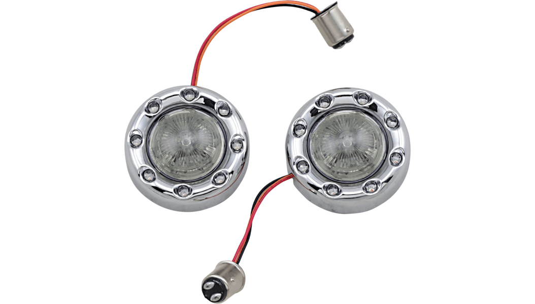 CUSTOM DYNAMICS - ProBEAM Bullet Ringz 1157 Rear Turn Signals / '07 - '23 - Turn Signals / Brake Light - MetalCore Harley Supply