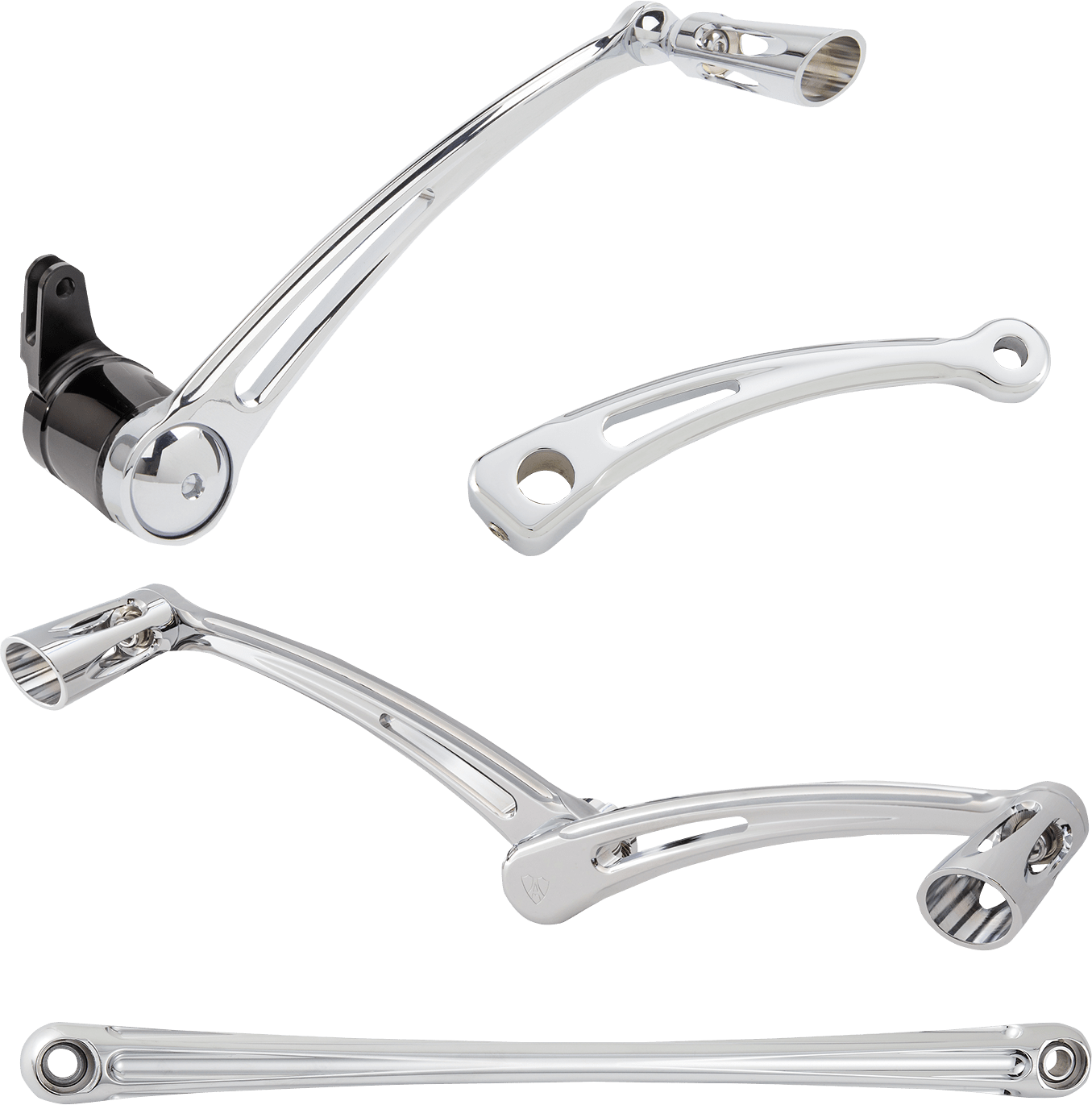 ARLEN NESS-Deep Cut Foot Control Kits / '14-'22 Bagger-Brake / Shifter Arms-MetalCore Harley Supply
