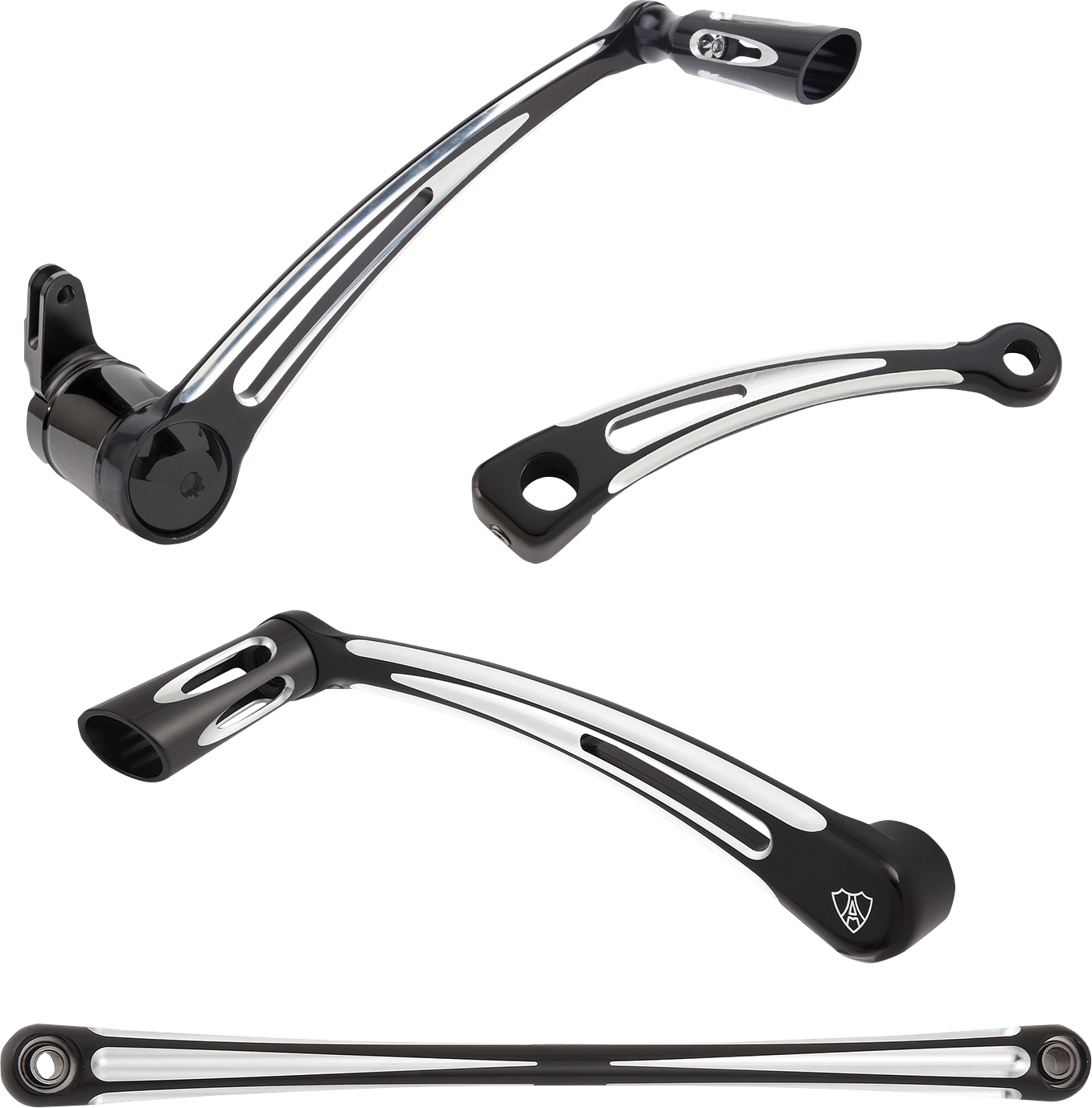 ARLEN NESS-Deep Cut Foot Control Kits / '14-'22 Bagger-Brake / Shifter Arms-MetalCore Harley Supply