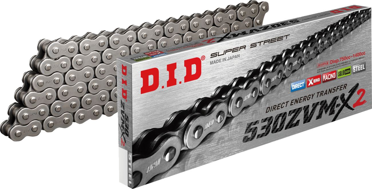 DID-530 ZVM-X2 Chains-Chains-MetalCore Harley Supply